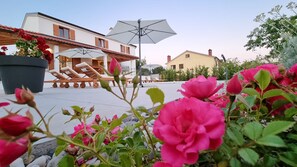 Overnattingsstedets uteområder