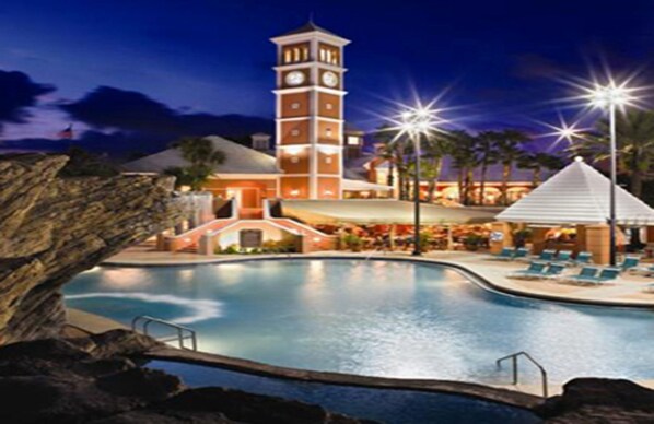 Indoor pool, outdoor pool