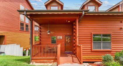 Log Cabin Getaway in the Heart of Branson's Theatre District