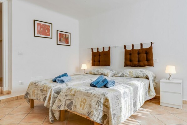 1 غرفة نوم وواي فاي وملاءات أسرّة