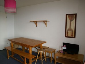 Dining - Comfort at slopes, balcony, 5 people, 3rd floor (Les Adrets-Prapoutel)