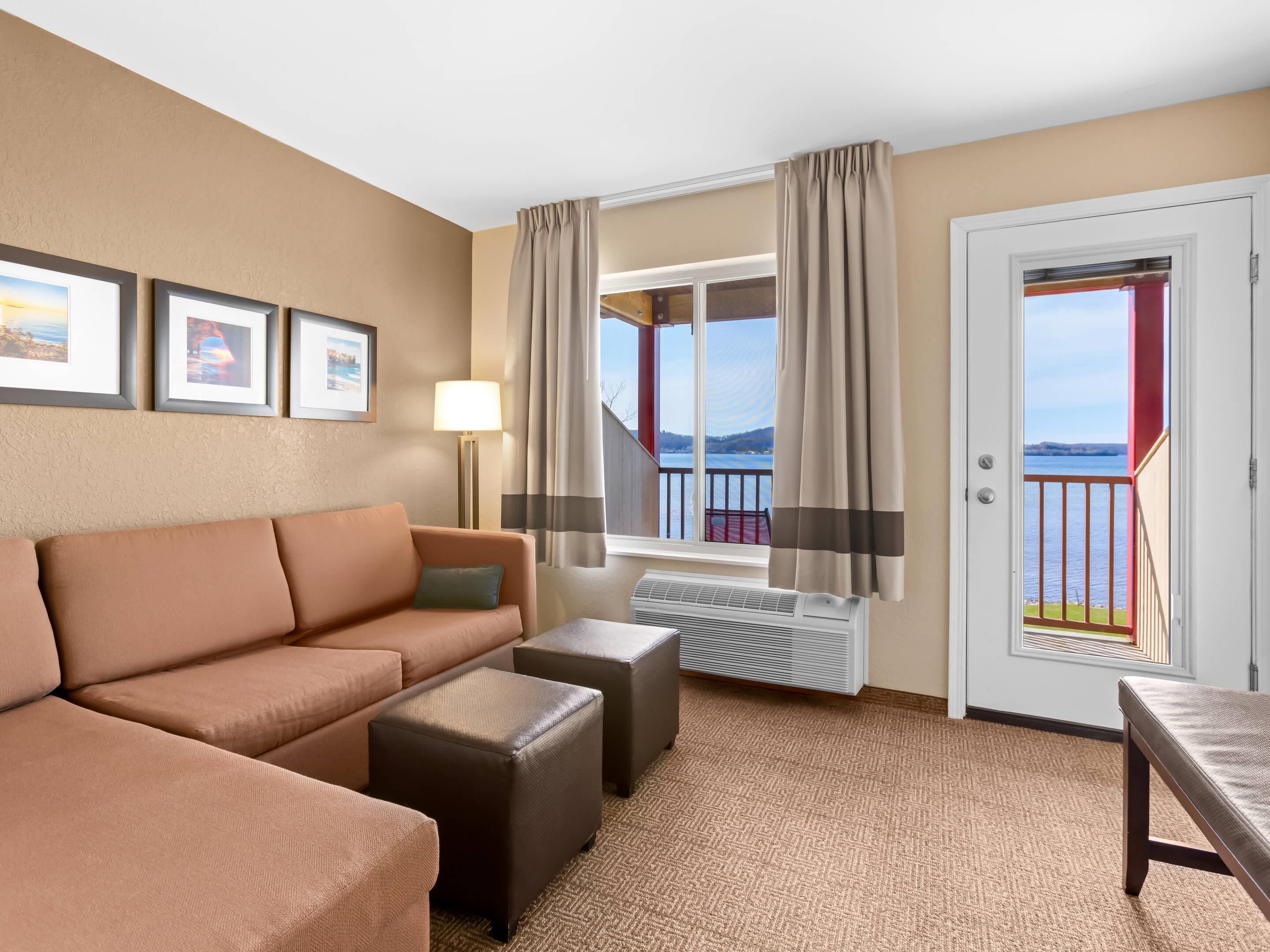 suite, multiple beds, non smoking (lakefront) | desk, iron/ironing board, free wifi