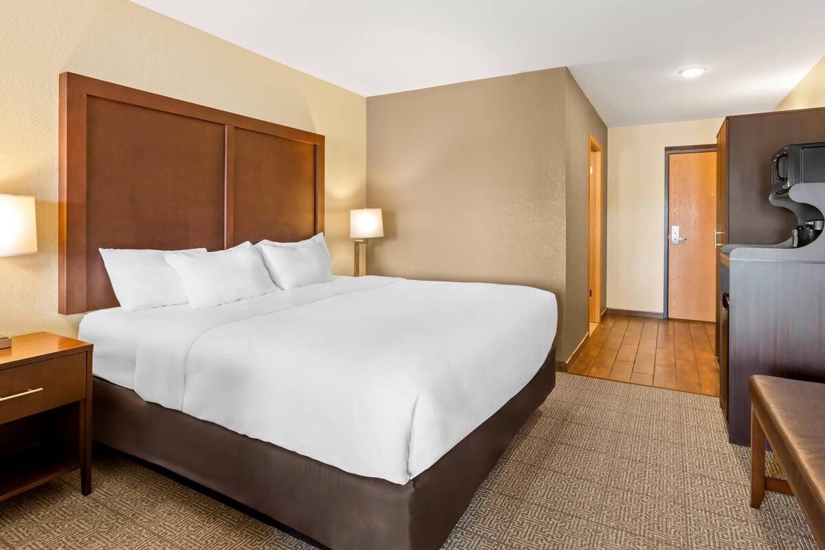 Suite, 1 Tempat Tidur King dengan tempat tidur Sofa, Bebas Asap Rokok (Lakefront) | Meja kerja, setrika/meja setrika, dan Wi-Fi gratis