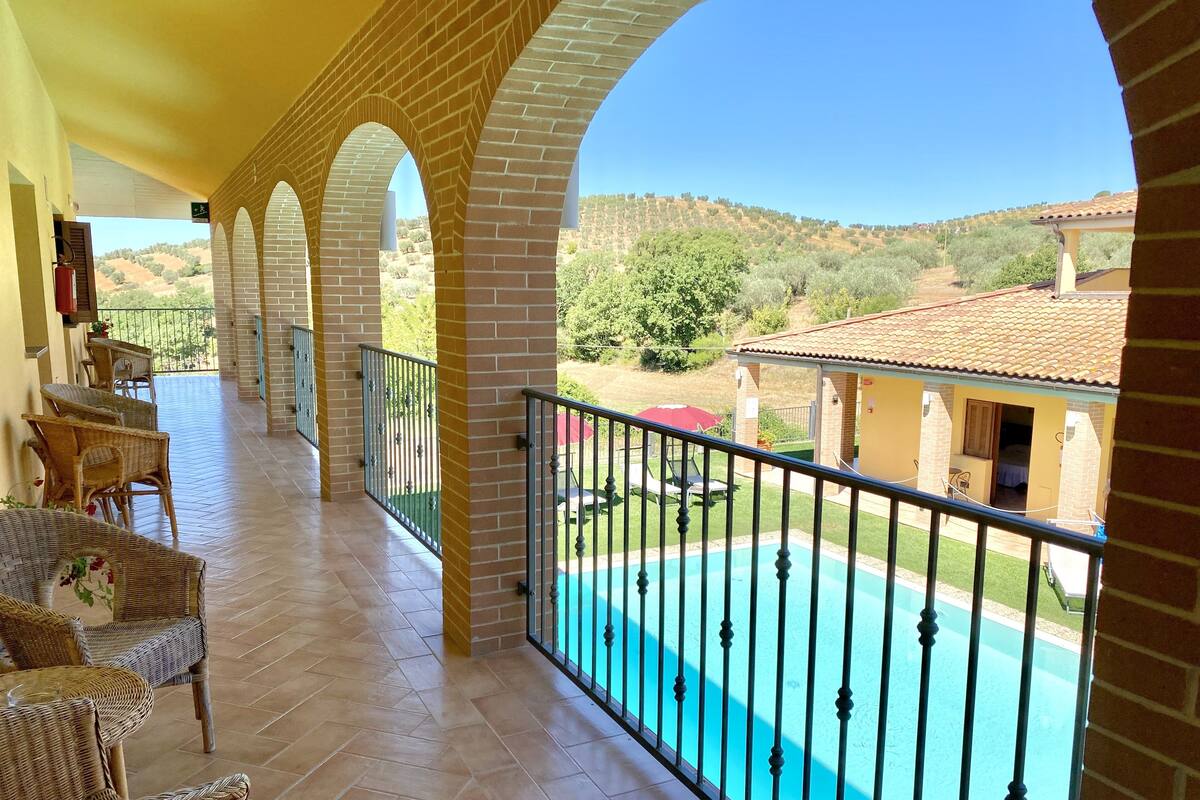 Vue depuis le balcon