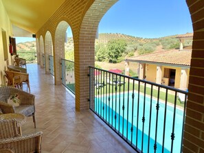 Vistas del balcón