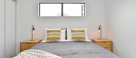 2 Schlafzimmer, Bügeleisen/Bügelbrett, kostenloses WLAN, Bettwäsche