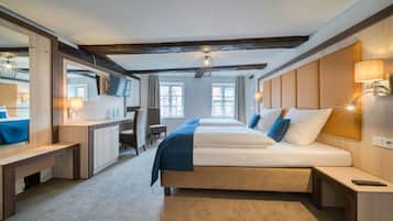 Economy-Doppelzimmer | 2 Schlafzimmer, Schreibtisch, kostenloses WLAN, Bettwäsche