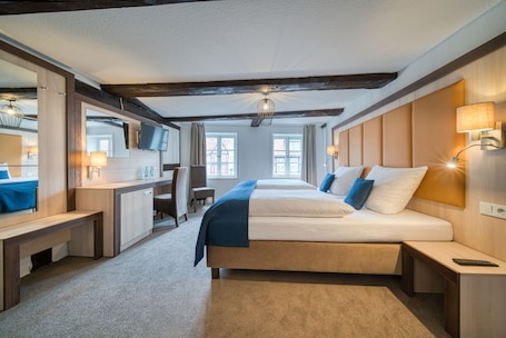 2 habitaciones, escritorio, wifi gratis y ropa de cama