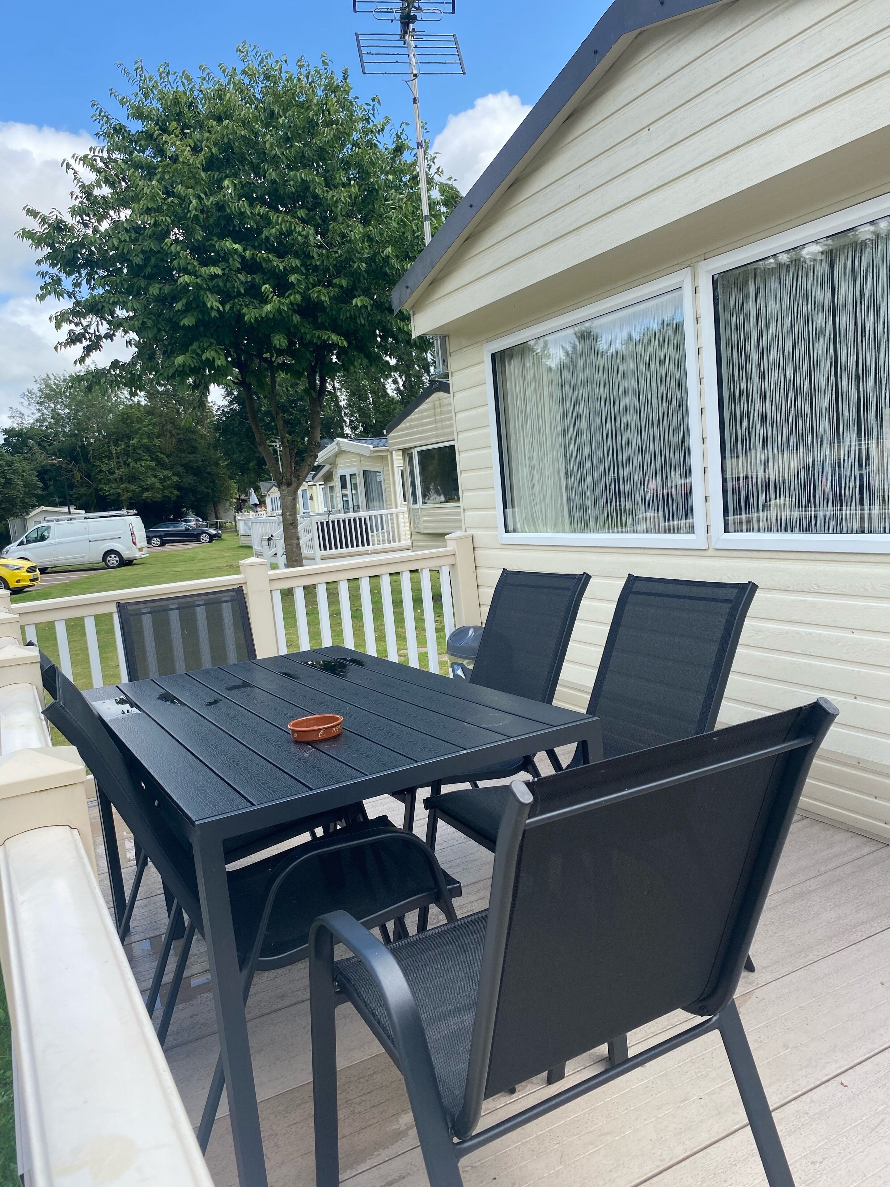 Opções para refeição ao ar livre