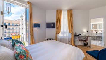 Habitació doble prèmium | Matalassos amb encoixinament addicional i caixa forta a l'habitació