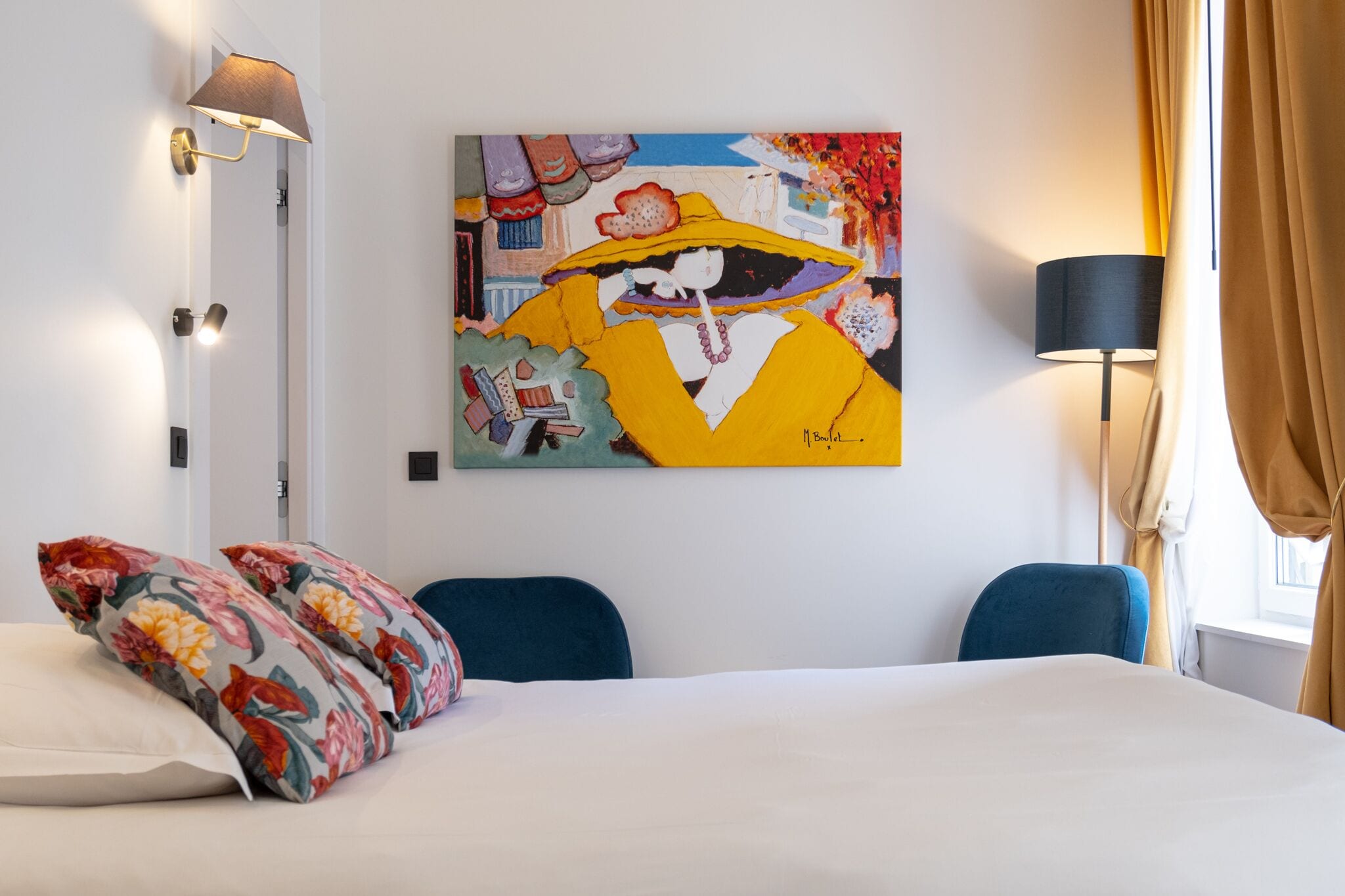 romantic double room | pillow-top beds, in-room safe, individually decorated