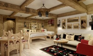 Romantic Studio Suite (Apartament Karminowy) - Przystań w Tatrach - Przytulne Domki i Apartamenty-Luxury Holiday Villas in the Tatras (Bukowina Tatrzanska)