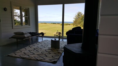 Panoramic seaview from small island