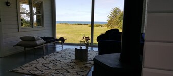 Panoramic seaview from small island