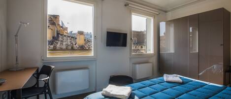 1 dormitorio, Internet, ropa de cama