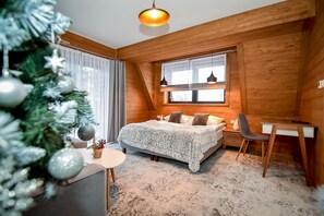 Deluxe appartement (1) | Een bureau, geluiddichte muren, gratis wifi, beddengoed