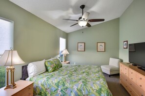 6 bedrooms, iron/ironing board, travel cot, free WiFi