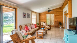 Maison, Plusieurs lits (Sunset Canal Cottage) | Vue du balcon
