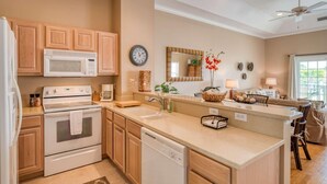 Condo, Plusieurs lits (Way Down in Kokomo) | Cuisine privée