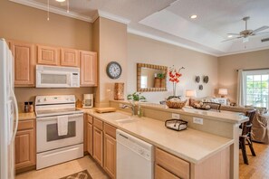 Condo, Multiple Beds (Way Down in Kokomo) | Private kitchen