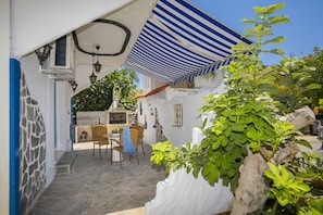 Balcony - At Last You can Rent the Perfect Luxury Villa in Protaras, Protaras Villa 1432 (Paralimni)