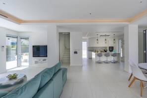 Living area - Imagine Your Family Renting This Luxury Contemporary Style Villa in Protaras, Protaras Villa 1487 (Paralimni)