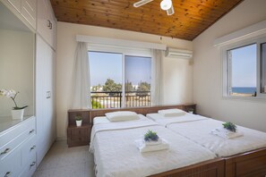 2 Schlafzimmer, laptopgeeigneter Arbeitsplatz, Bügeleisen/Bügelbrett