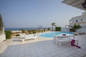 Pool - Imagine Your Family Renting This Luxury Seafront Villa, Protaras Villa 1522 (Paralimni)