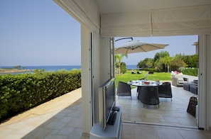 Balcony - The Secret to Enjoying Your 5 Star Beachfront Villa, Protaras Villa 1519 (Paralimni)