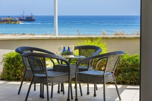 Balcony - At Last You can Rent the Perfect Luxury Villa With Sea Views, Protaras Villa 1516 (Paralimni)