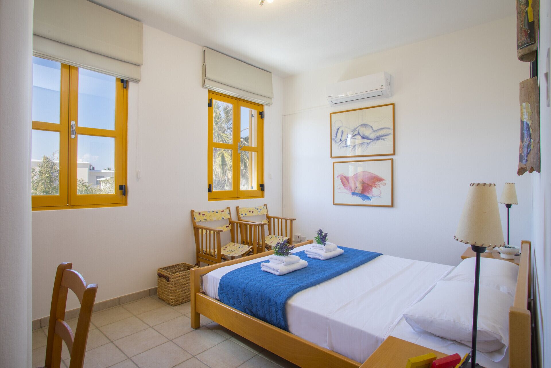 2 bedrooms, laptop workspace, free WiFi