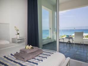 5 bedrooms, laptop workspace, bed sheets - Your 5 Star Villa With Majestic Sea Views, Protaras Villa 1531 (Paralimni)