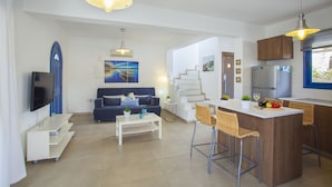 Living room - How to Rent Your Own Villa in Protaras Close to the Beach, Protaras Villa 1427 (Paralimni)