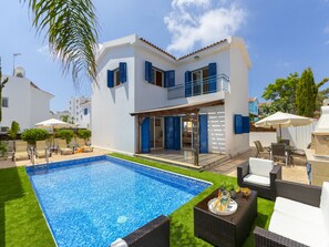 Pool - You and Your Family Will Love This Villa Close to the Beautiful Town of Protaras, Protaras Villa 1472 (Paralimni)