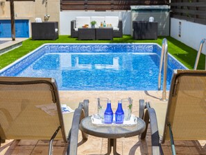 Pool - You and Your Family Will Love This Villa Close to the Beautiful Town of Protaras, Protaras Villa 1472 (Paralimni)