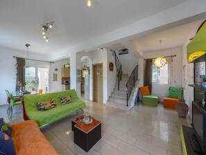 Living room - Imagine You and Your Family Renting This Luxury Villa Minutes From the Beach, Protaras Villa 1501 (Paralimni)