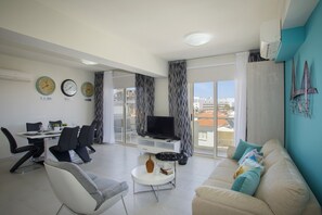 Living room - You Will Love This Luxury Apartment Close to the Beach, Protaras Apartment 1409 (Paralimni)