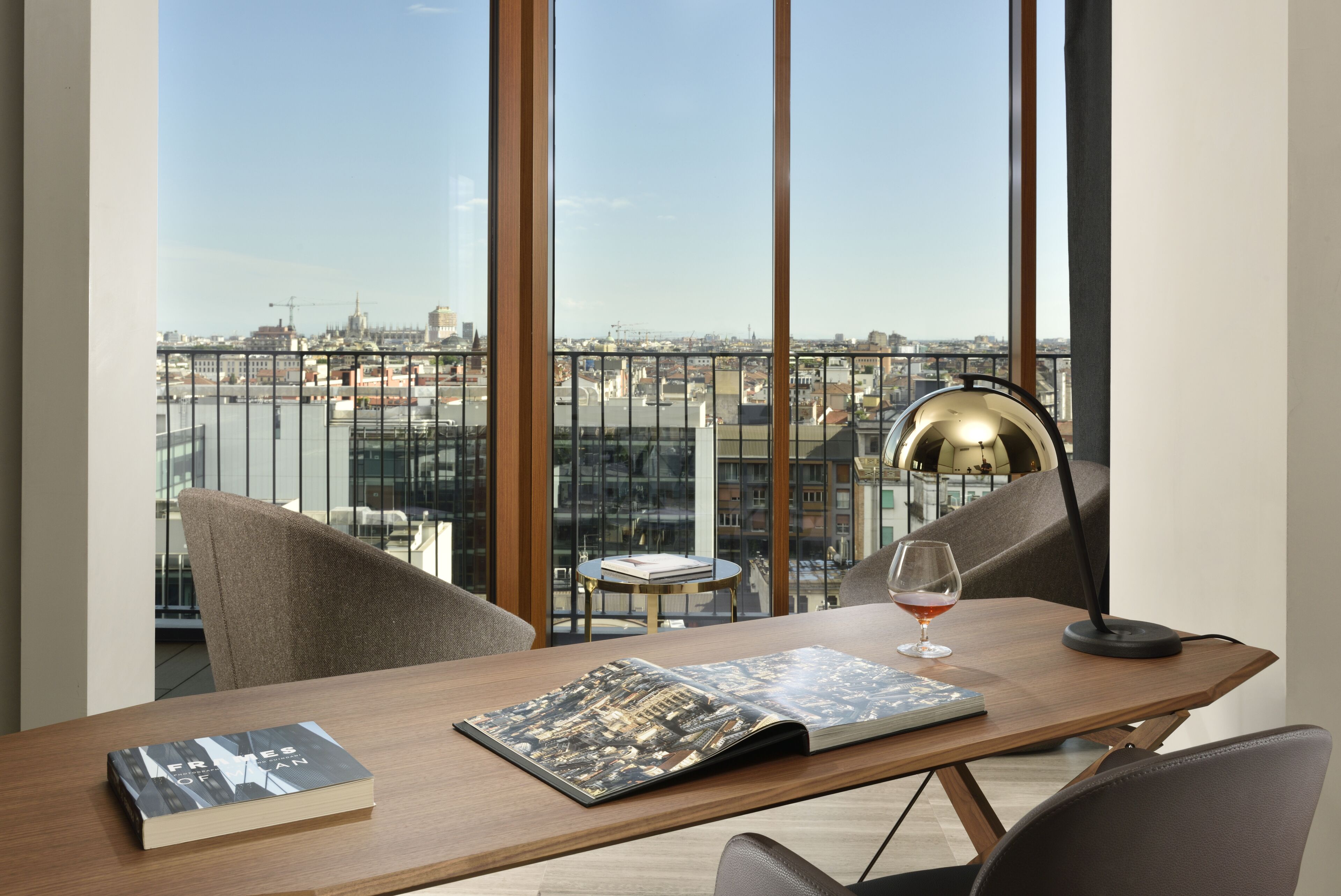 v-floor penthouse, city view | view from room