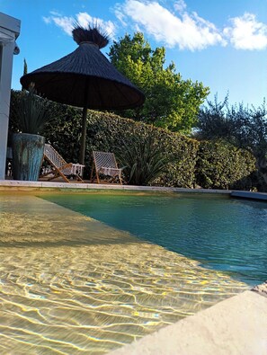 Alberca al aire libre 