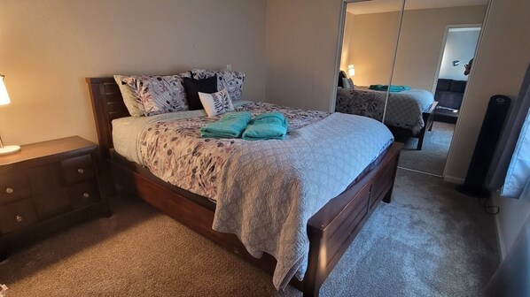 1 bedroom, desk, iron/ironing board, free WiFi