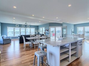 Smart TV, ping pong, books