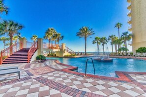 Indoor pool, a heated pool
