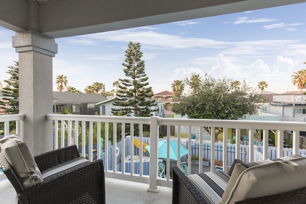 Master bedroom balcony