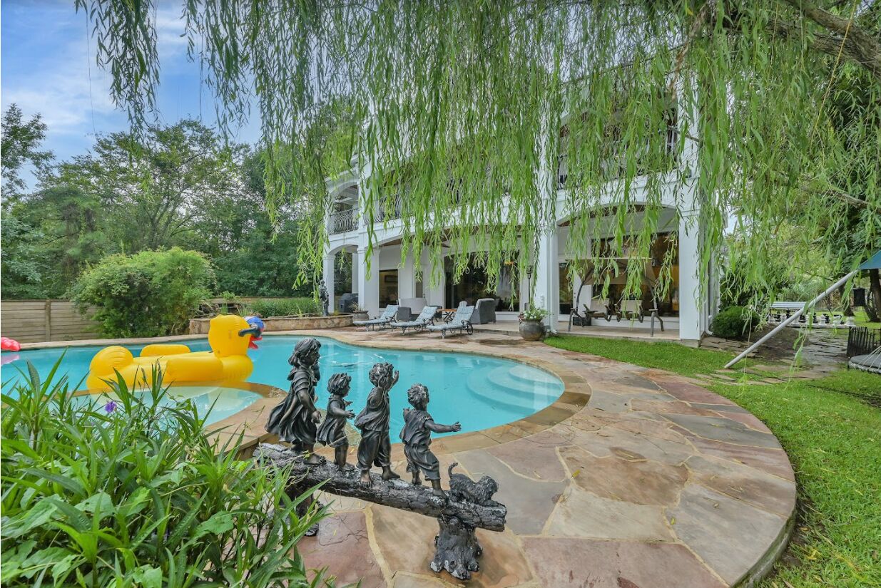 Alberca al aire libre 