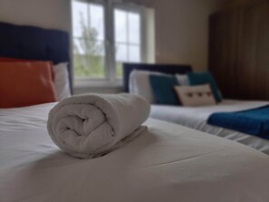 3 soverom, strykejern/-brett og wi-fi (inkludert)