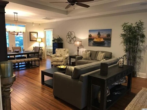 Smart TV, DVD player, ping pong