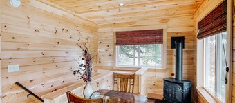 Charming riverfront home with mountain views & private dock