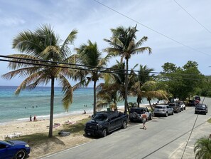 Nära stranden och strandhanddukar
