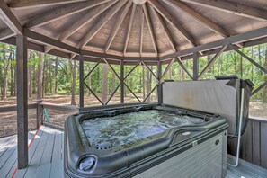 Bain à remous extérieur