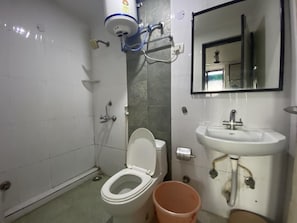 Shower, towels